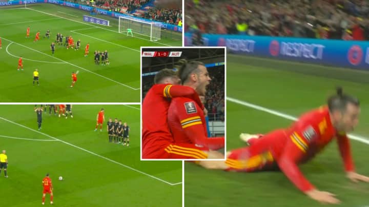 Gareth Bale Scores Stunning Free Kick In Wales' World Cup Qualifier