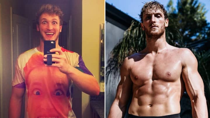 Logan Paul Has Undergone An Incredible Body Transformation Ahead Of Floyd Mayweather Super Fight