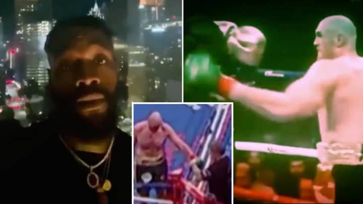 Deontay Wilder Accuses Tyson Fury Of Cheating In Their Fights In Controversial Video Message