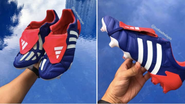Adidas Japan Blue 2002 Predator Mania Boots Are Getting A Remake