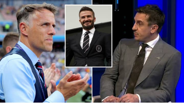 Gary Neville Hits Back At Claims Phil Neville Got The Inter Miami Job Because He's 'Mates' With David Beckham
