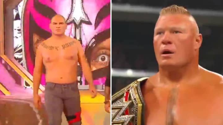 Cain Velasquez Makes His WWE Debut And Attacks Former UFC Rival Brock Lesnar