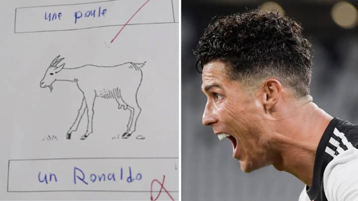 Student Fails French Exam After Naming Cristiano Ronaldo As The GOAT