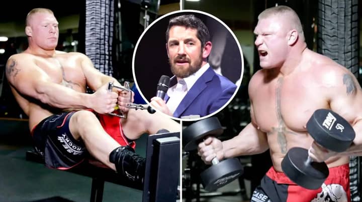 What Happened When A 16-Year-Old Fan Followed Brock Lesnar Into The Gym Toilets