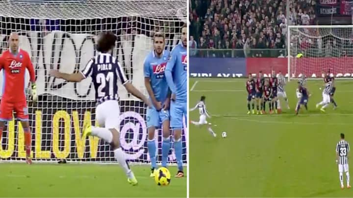 Watch: This Andrea Pirlo Free-Kick Compilation Will Never Get Old