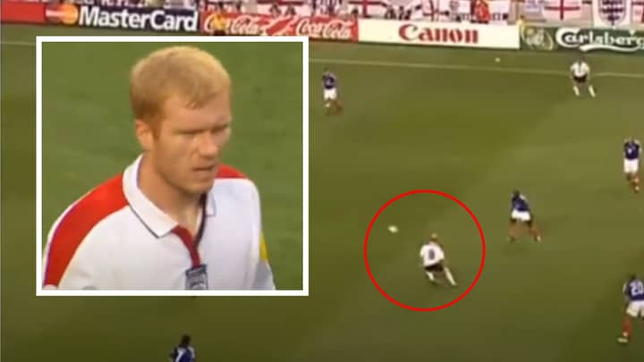 Paul Scholes' Individual Highlights Vs France At Euro 2004 Show He Dropped A Masterclass