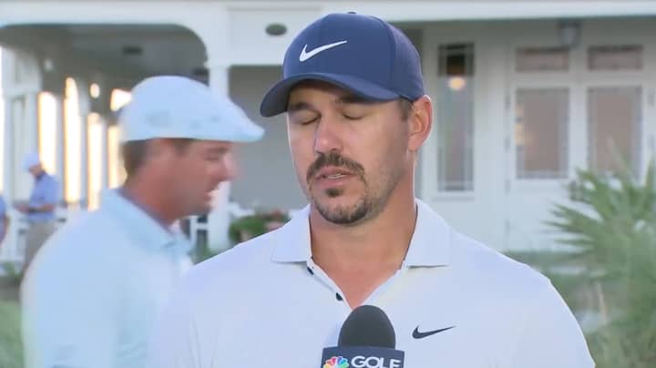 Brooks Koepka Rolls His Eyes At Bryson DeChambeau​ In One Of The Most Awkward Interviews You'll Ever See