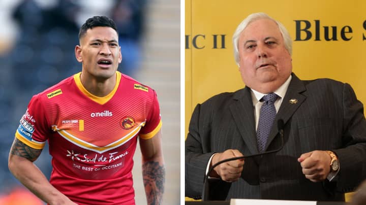 Israel Folau Teams Up With Controversial MP Clive Palmer To Announce Rugby League Comeback