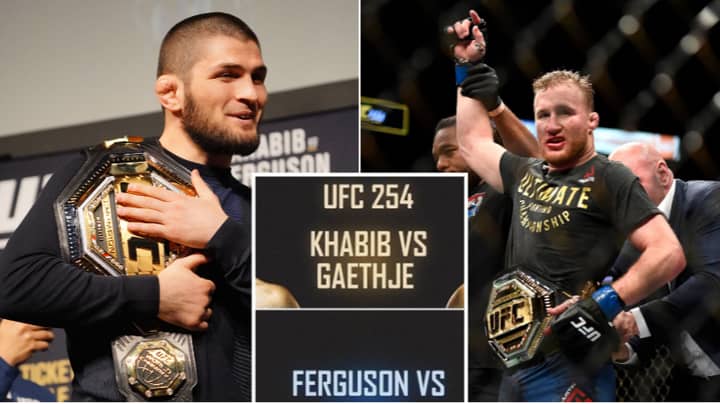 Khabib Nurmagomedov Reveals UFC 254 Line-Up And Says It's The Best Card Of The Year