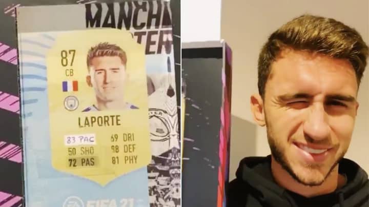 Aymeric Laporte Edits His FIFA 21 Card After Being Furious With Pace Attribute