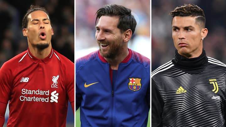 Lionel Messi Set To Beat Virgil Van Dijk For The UEFA Men's Player Of The Year Award