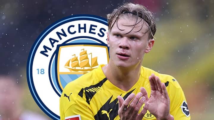 Manchester City Step Up Pursuit Of Erling Haaland With ‘Transfer Meeting’ To Meet £64Million Release Clause