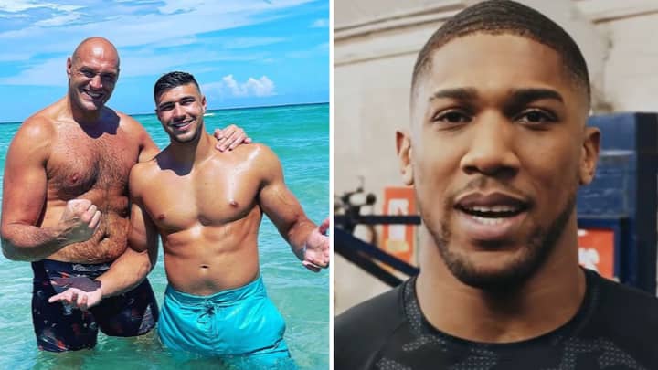 Anthony Joshua Calls Out "Fraud" Tyson Fury And Says He's Lied To Boxing Fans In Astonishing Attack