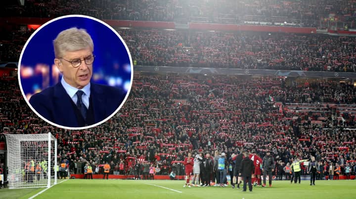 Arsene Wenger Calls Anfield "The Most Heated Stadium In Europe"
