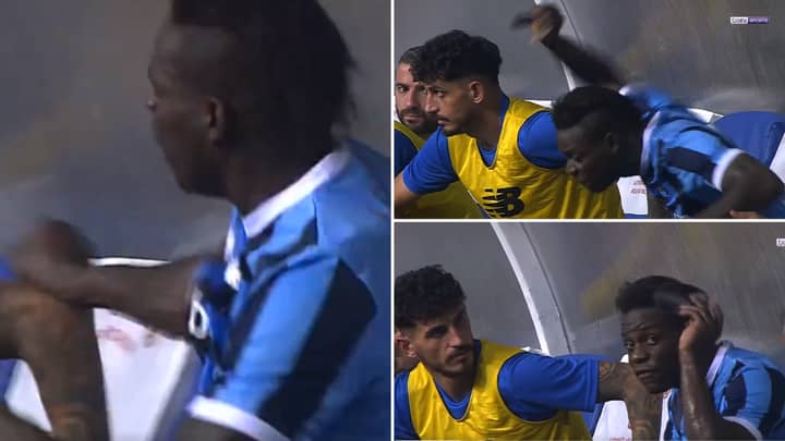 Mario Balotelli Punches Teammate After Being Subbed Early, It's A Complete Meltdown