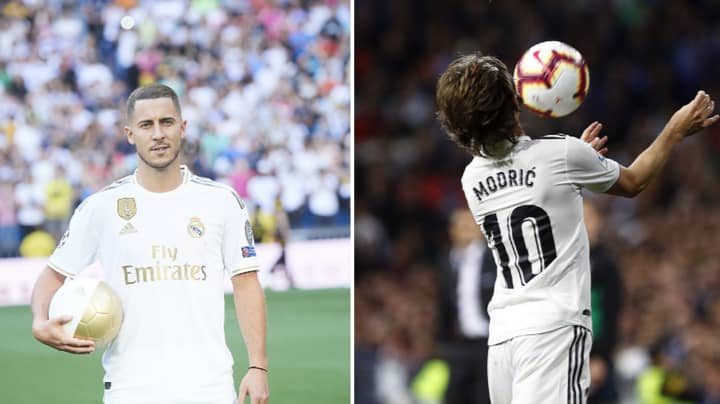 Eden Hazard Asked Luka Modric For No.10 Shirt At Real Madrid