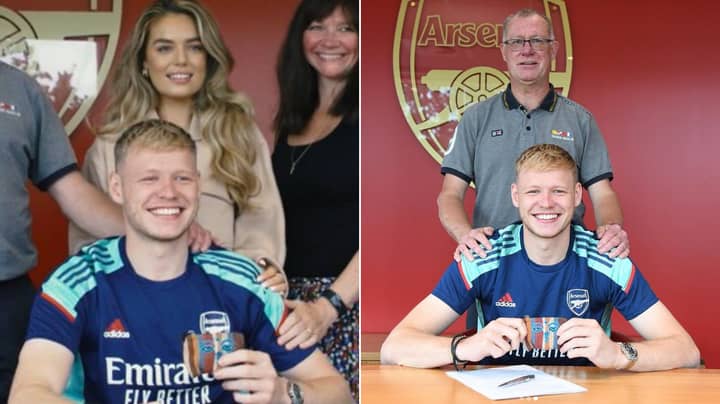 Aaron Ramsdale Brought His Grandfather's Ashes To His Arsenal Unveiling