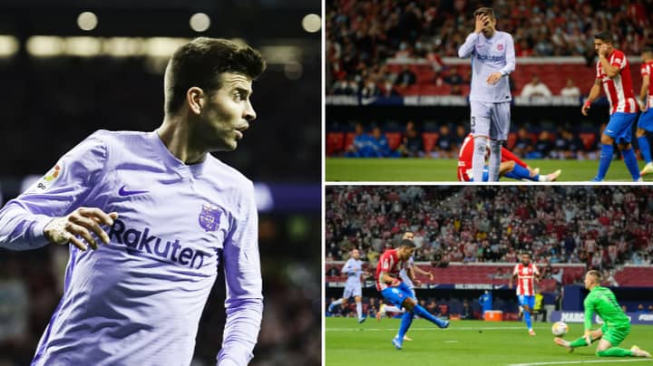 Gerard Pique Lays Into His Team-Mates After Barca's Abject Defeat to Atletico Madrid