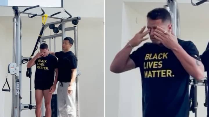 Javier 'Chicharito' Hernandez Breaks Down In Tears During Training Session 