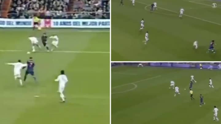 When A 19-Year-Old Lionel Messi Destroyed Roberto Carlos And Fabio Cannavaro