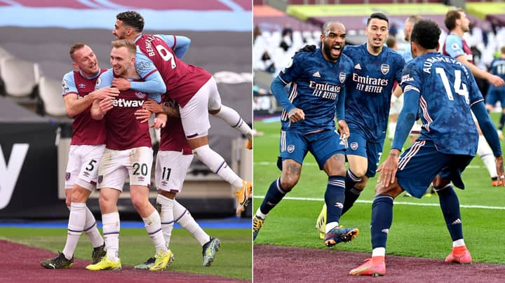 Arsenal Come From Three Goals Down To Draw 3-3 With West Ham 
