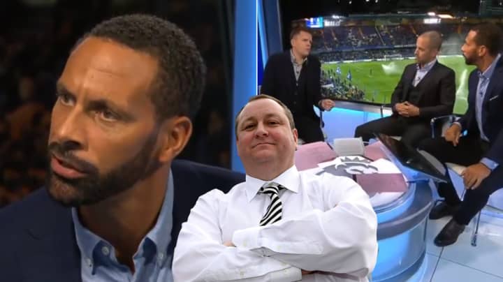 Rio Ferdinand Has Defended Newcastle Owner Mike Ashley And People Can't Believe It