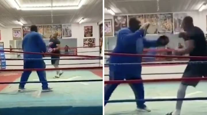 Footage of Roy Jones Jr Training Revealed Ahead Of Mike Tyson Fight