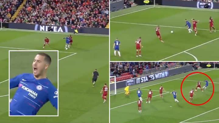 Eden Hazard Is Still Responsible For The Greatest Goals In Anfield History, He Was Genuinely Unplayable