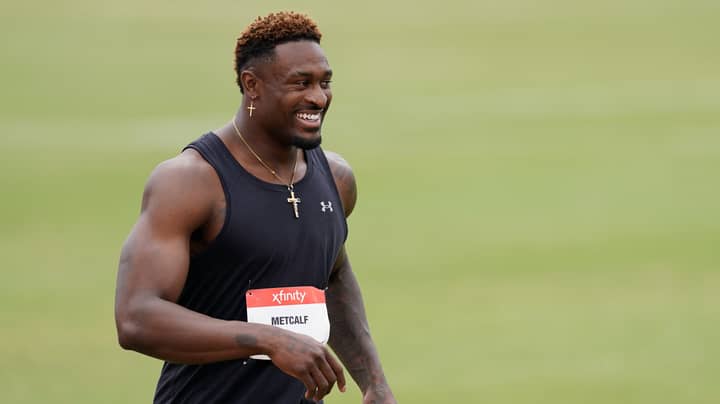 NFL Wide Receiver DK Metcalf Misses Out On US Olympic Trials But Leaves Everyone Impressed