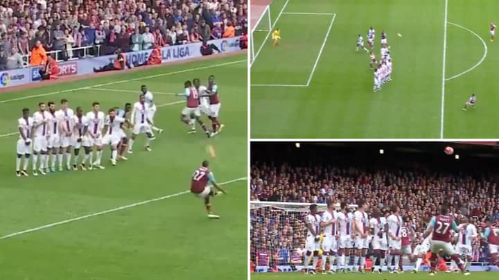 Five Years Ago, Dimitri Payet Lifted The Ball Over 7-Man Wall To Score One Of The All-Time Great Free-Kicks