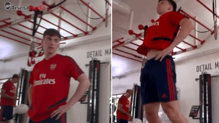Kieran Tierney Breaks Arsenal Record In His First Training Session Despite Being Injured 
