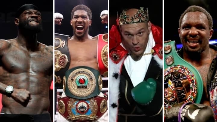 Current Heavyweight Stars' Rankings In Boxing's Four Major Organisations Revealed