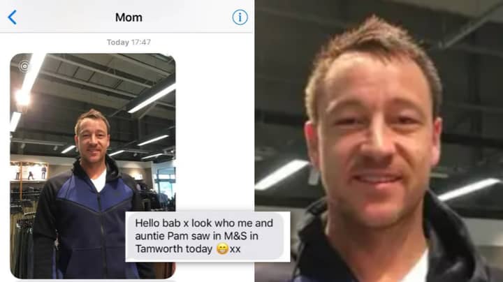 Mum Asks John Terry For The Most Awkward Photo In Marks & Spencer