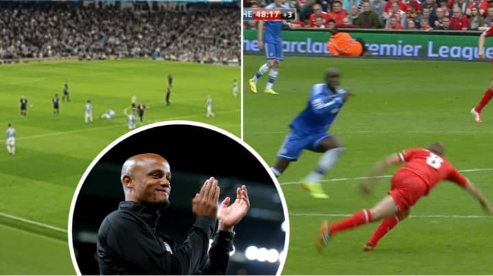 Liverpool Fans Rage At Man City Supporters For Singing About Gerrard During Kompany's Testimonial 