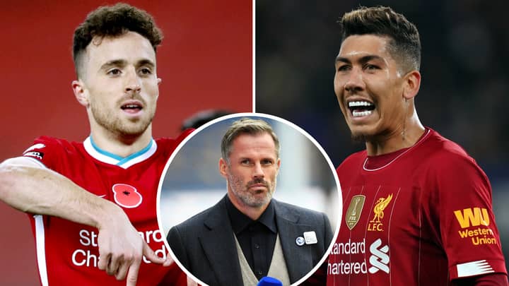 Liverpool Legend Jamie Carragher Gives Honest Verdict On Roberto Firmino Vs Diogo Jota Debate