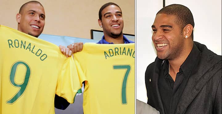 Former Brazil Striker Adriano Is Now Living A Very Different Life