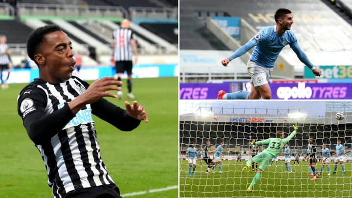 Newcastle And Manchester City Play Out Seven-Goal Thriller At St James' Park