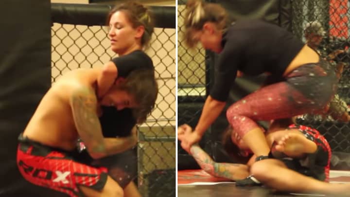 When Four Guys Fought Ex-UFC Star Miesha Tate Inside The Octagon