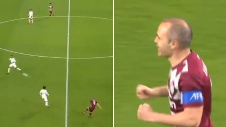 Andres Iniesta Shows His Class With Brilliant Assist For Vissel Kobe