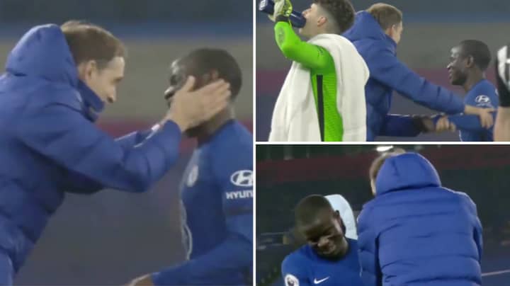 Thomas Tuchel Tried To Get Some Emotion From N Golo Kante At Full Time And It S So Wholesome