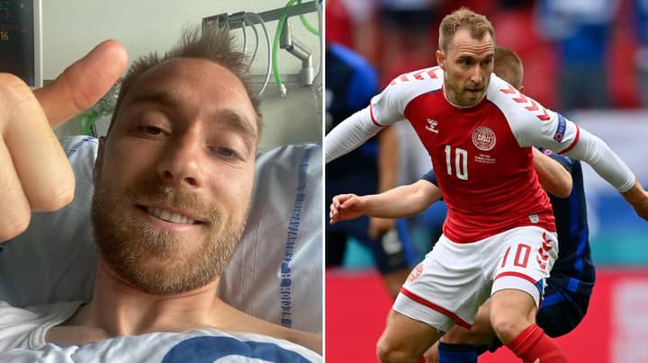 Christian Eriksen Tells Teammates To 'Play For All Of Denmark' In Positive Update From Hospital Bed