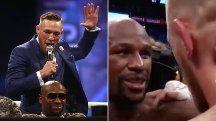Conor McGregor's Immediate Reaction To Floyd Mayweather Defeat Shows How Much He Wanted A Second Fight