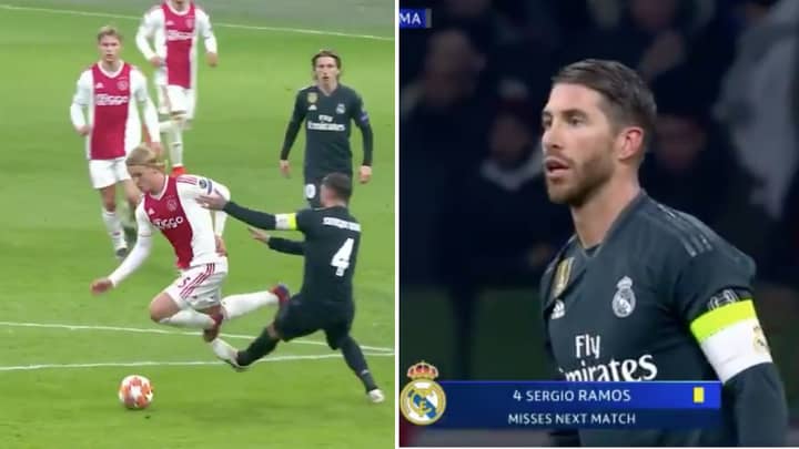 Sergio Ramos Branded 'A Master Of Dark Arts' For What He Did In The 89th Minute