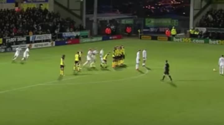 Watch: Leeds United's Creative Free-Kick Routine Worked A Treat