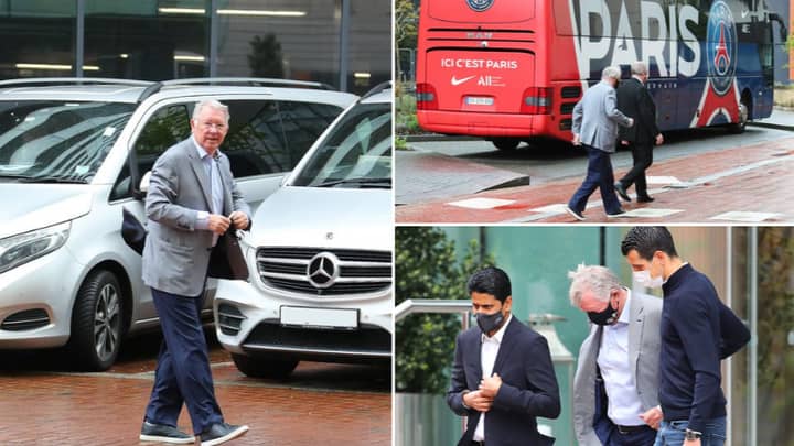 Sir Alex Ferguson Visited The PSG Team Hotel Before Champions League Clash Against Manchester City