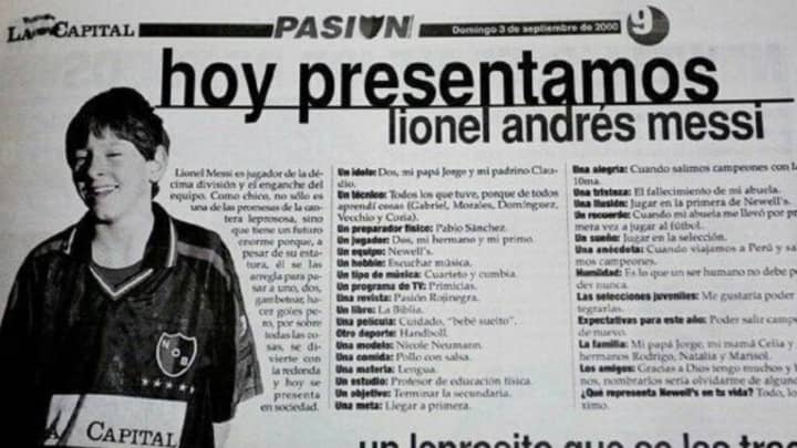 Interview With A 13-Year-Old Lionel Messi Has Resurfaced And Gone Viral