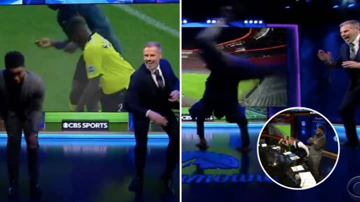 Jamie Carragher And Micah Richards Reached Peak Punditry On CBS' Champions League Coverage