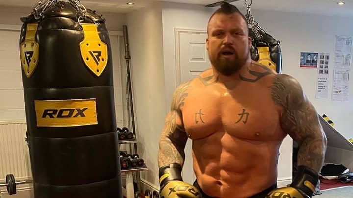 ​Eddie Hall Has Lost Five-And-A-Half Stone Since Winning World's Strongest Man