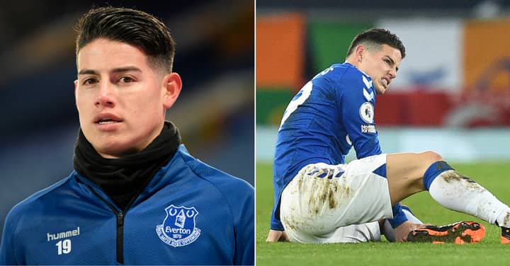 James Rodriguez Linked With Move Away From Everton As He Is ‘Unhappy’ In England