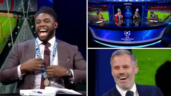 Micah Richards Gets His Premier League Winners' Medal Out To Troll Jamie Carragher